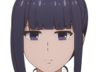 misuzu gundou tomo chan est une fille anime manga waifu yeux violets cheveux mauves