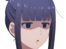 misuzu gundou tomo chan est une fille anime manga waifu yeux violets cheveux mauves