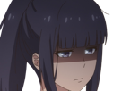 misuzu gundou tomo chan est une fille anime manga waifu yeux violets cheveux mauves