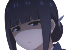 misuzu gundou tomo chan est une fille anime manga waifu yeux violets cheveux mauves