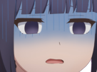 misuzu gundou tomo chan est une fille anime manga waifu yeux violets cheveux mauves