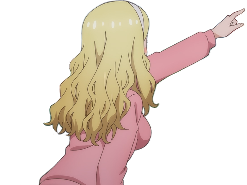 carol olston tomo chan est une fille anime manga waifu yeux verts blonde