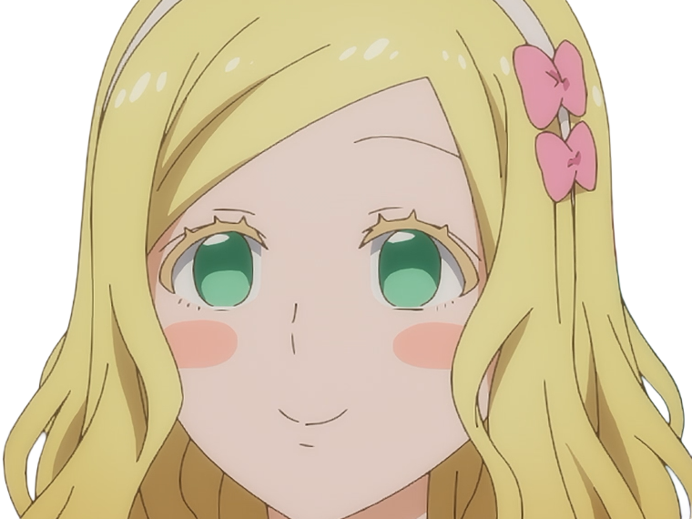 carol olston tomo chan est une fille anime manga waifu yeux verts blonde