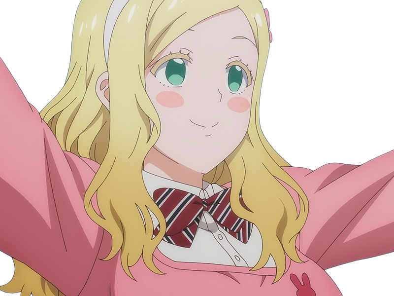 carol olston tomo chan est une fille anime manga waifu yeux verts blonde