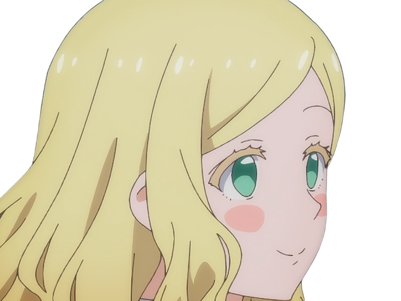 Sticker carol olston tomo chan est une fille anime manga waifu yeux verts blonde par Dark-63