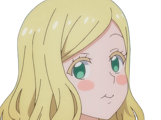 Sticker carol olston tomo chan est une fille anime manga waifu yeux verts blonde par Dark-63