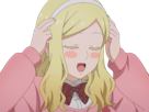 carol olston tomo chan est une fille anime manga waifu yeux verts blonde