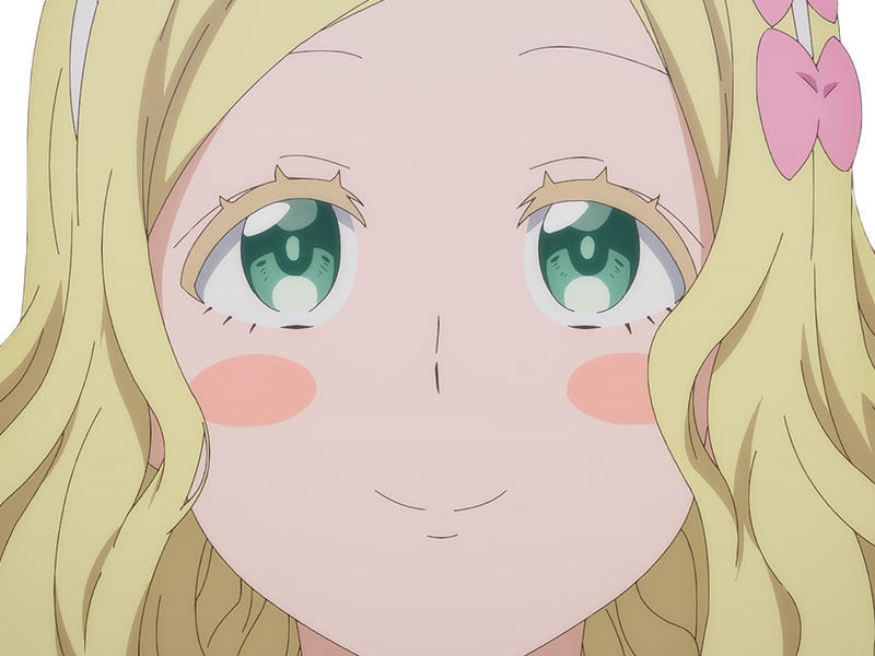 Sticker carol olston tomo chan est une fille anime manga waifu yeux verts blonde par Dark-63
