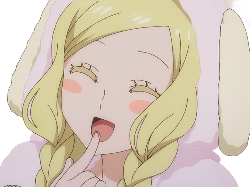 Sticker carol olston tomo chan est une fille anime manga waifu yeux verts blonde par Dark-63