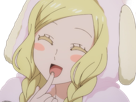carol olston tomo chan est une fille anime manga waifu yeux verts blonde