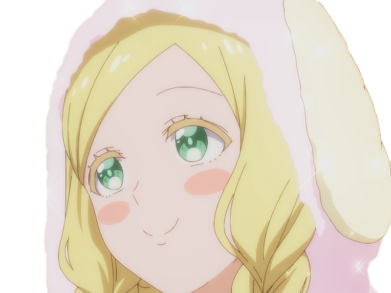 Sticker carol olston tomo chan est une fille anime manga waifu yeux verts blonde par Dark-63