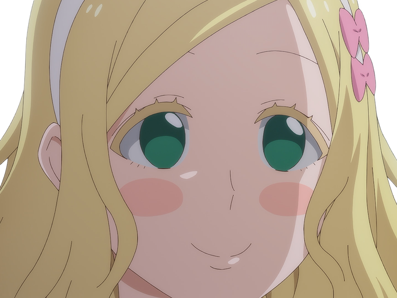 Sticker carol olston tomo chan est une fille anime manga waifu yeux verts blonde par Dark-63