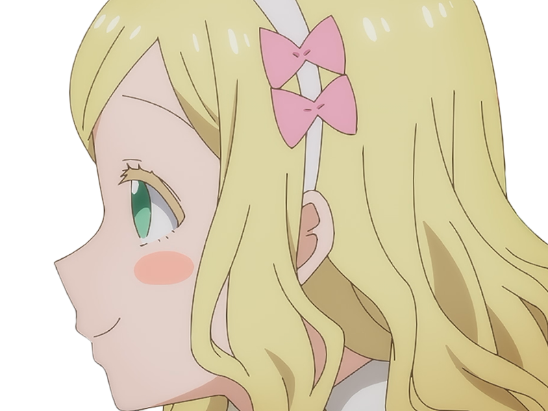 Sticker carol olston tomo chan est une fille anime manga waifu yeux verts blonde par Dark-63