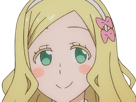 carol olston tomo chan est une fille anime manga waifu yeux verts blonde