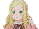 carol olston tomo chan est une fille anime manga waifu yeux verts blonde