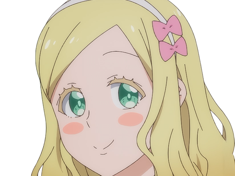 Sticker carol olston tomo chan est une fille anime manga waifu yeux verts blonde par Dark-63