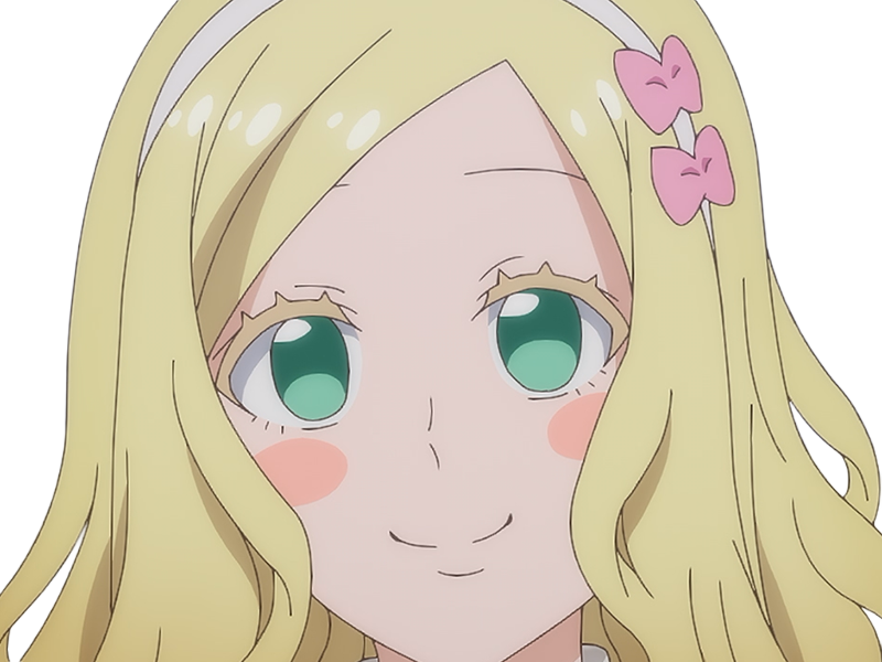 Sticker carol olston tomo chan est une fille anime manga waifu yeux verts blonde par Dark-63