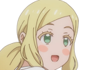 carol olston tomo chan est une fille anime manga waifu yeux verts blonde