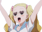 carol olston tomo chan est une fille anime manga waifu yeux verts blonde
