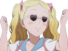 carol olston tomo chan est une fille anime manga waifu yeux verts blonde