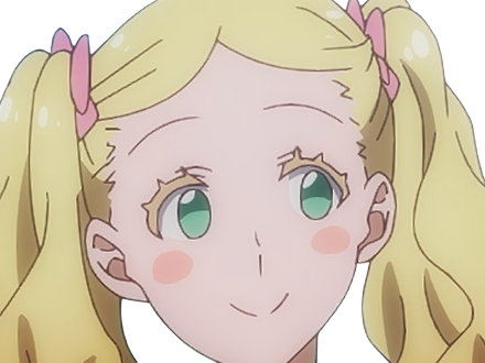 Sticker carol olston tomo chan est une fille anime manga waifu yeux verts blonde par Dark-63