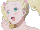 carol olston tomo chan est une fille anime manga waifu yeux verts blonde