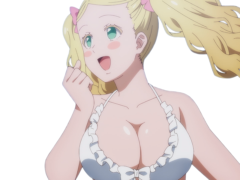 Sticker carol olston tomo chan est une fille anime manga waifu yeux verts blonde par Dark-63
