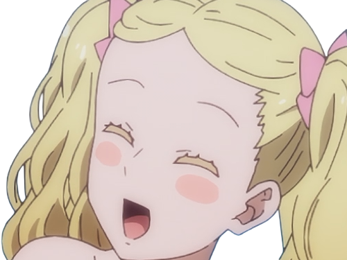 Sticker carol olston tomo chan est une fille anime manga waifu yeux verts blonde par Dark-63