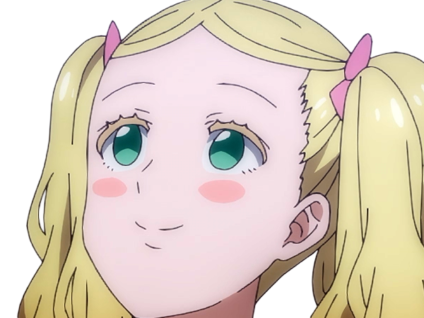 Sticker carol olston tomo chan est une fille anime manga waifu yeux verts blonde par Dark-63