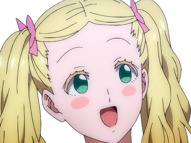 Sticker carol olston tomo chan est une fille anime manga waifu yeux verts blonde par Dark-63