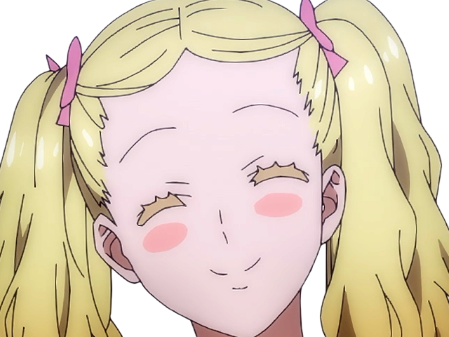 Sticker carol olston tomo chan est une fille anime manga waifu yeux verts blonde par Dark-63