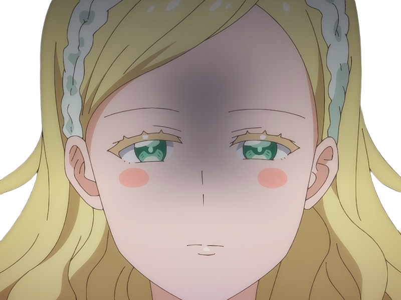 Sticker carol olston tomo chan est une fille anime manga waifu yeux verts blonde par Dark-63