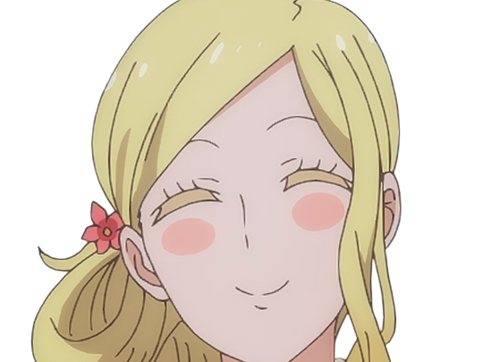 Sticker carol olston tomo chan est une fille anime manga waifu yeux verts blonde par Dark-63