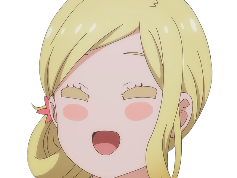 Sticker carol olston tomo chan est une fille anime manga waifu yeux verts blonde par Dark-63