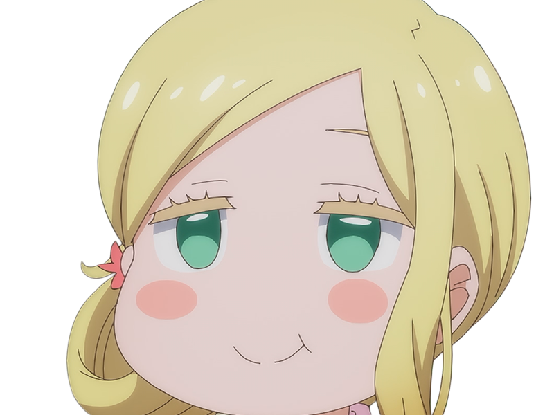 Sticker carol olston tomo chan est une fille anime manga waifu yeux verts blonde par Dark-63