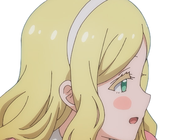 Sticker carol olston tomo chan est une fille anime manga waifu yeux verts blonde par Dark-63
