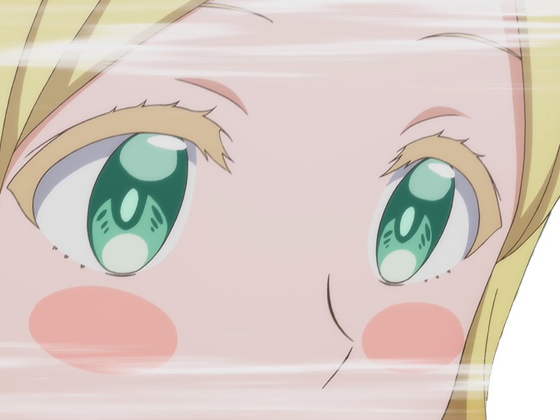 Sticker carol olston tomo chan est une fille anime manga waifu yeux verts blonde par Dark-63