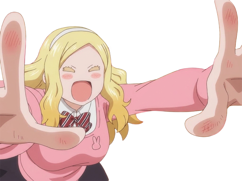 carol olston tomo chan est une fille anime manga waifu yeux verts blonde