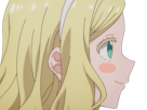 carol olston tomo chan est une fille anime manga waifu yeux verts blonde