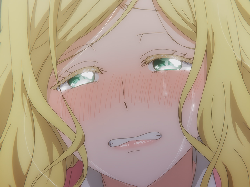 Sticker carol olston tomo chan est une fille anime manga waifu yeux verts blonde par Dark-63