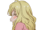 carol olston tomo chan est une fille anime manga waifu yeux verts blonde