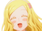 carol olston tomo chan est une fille anime manga waifu yeux verts blonde