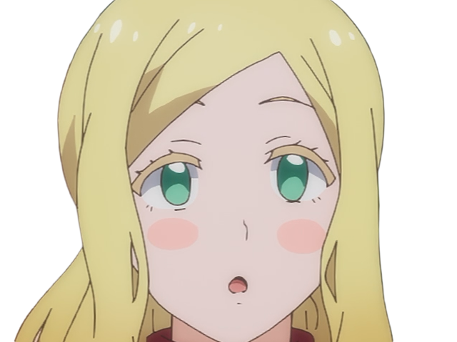 Sticker carol olston tomo chan est une fille anime manga waifu yeux verts blonde par Dark-63