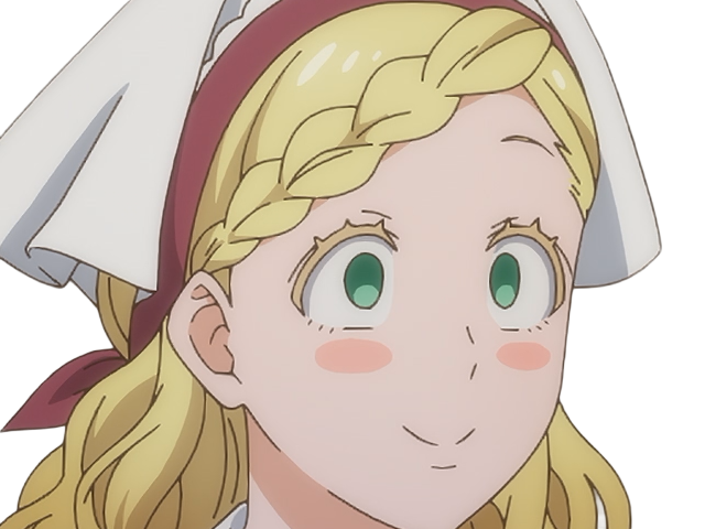 Sticker carol olston tomo chan est une fille anime manga waifu yeux verts blonde par Dark-63