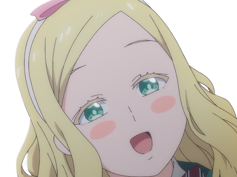 carol olston tomo chan est une fille anime manga waifu yeux verts blonde