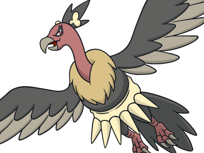 vaututrice mandibuzz vulgina pokemon pkm jeu anime type tenebres vol 5g unys vostour