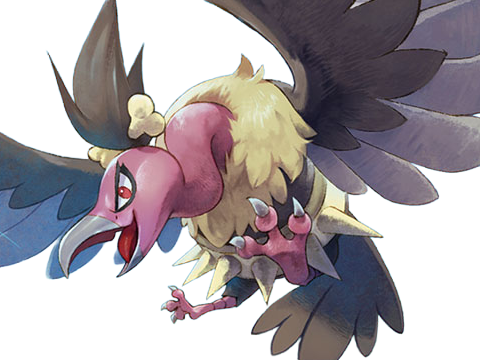 vaututrice mandibuzz vulgina pokemon pkm jeu anime type tenebres vol 5g unys vostour
