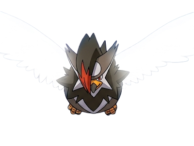 etouraptor staraptor mukuhawk pokemon pkm jeu anime type normal vol 4g sinnoh rapace