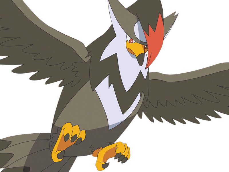 etouraptor staraptor mukuhawk pokemon pkm jeu anime type normal vol 4g sinnoh rapace