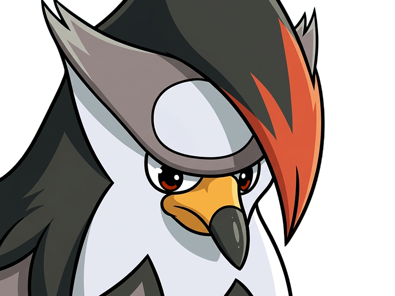 etouraptor staraptor mukuhawk pokemon pkm jeu anime type normal vol 4g sinnoh rapace